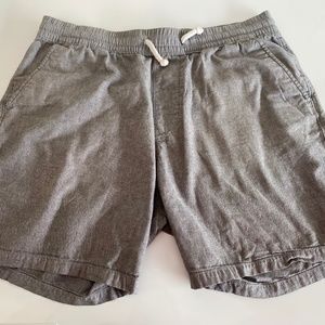 Men's A&F Gray Cotton Shorts SIZE M
